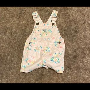 Floral Shortalls Oshkosh